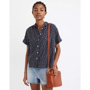 Madewell Hilltop Shirt in Adorable Ditsy Size XL